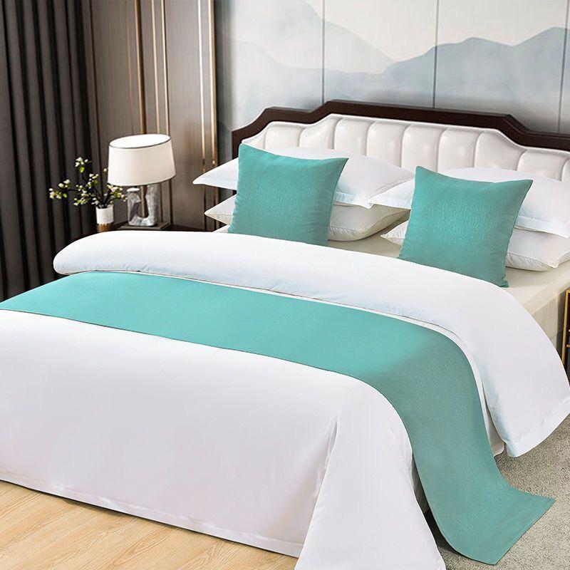 Bed runners Queen Twin Extra Long bed runners for hotel decoration bed runners for King size bed runners patterns for full size bed weave pattern Single Double bed runners 1