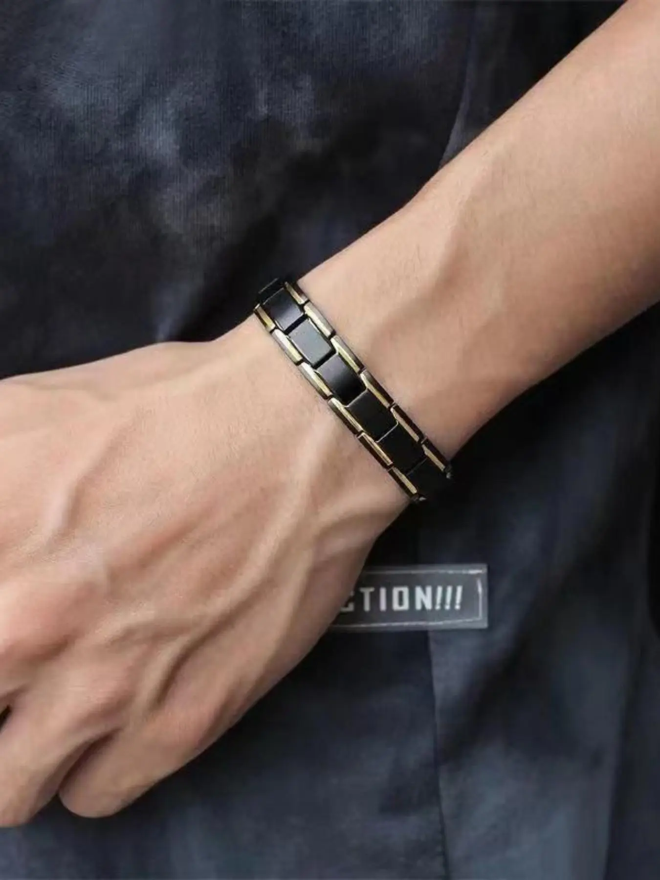 Fashion Minimalist Temperament Titanium Steel Bracelet, Casual Versatile Accessories for Men & Women, Trendy All-match & Exquisite Jewelry for Birthday Gift