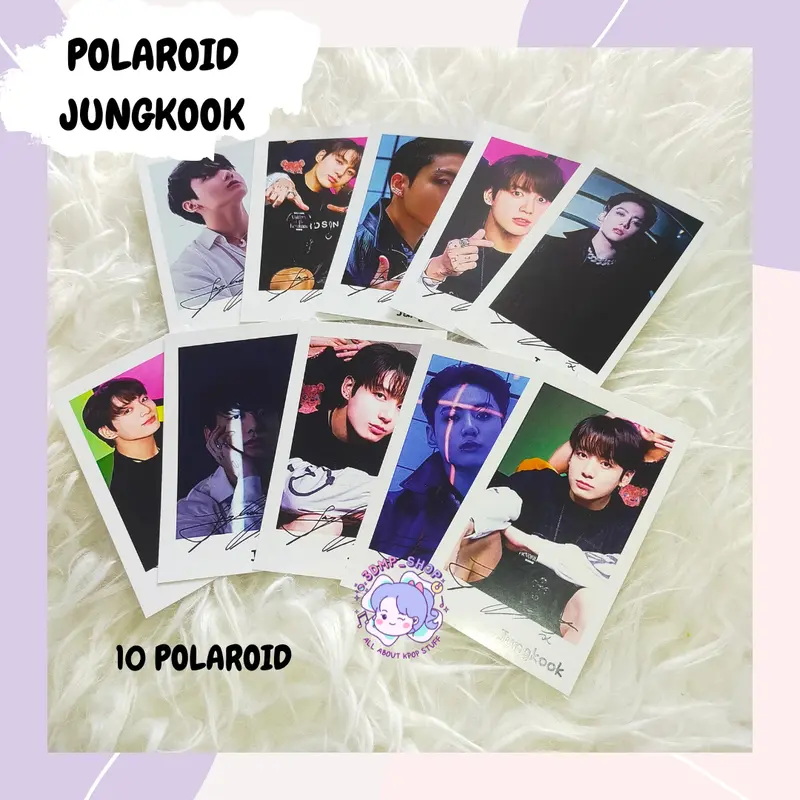 Polaroid KPOP (nct dream, IU, Jimin, jungkook) 3