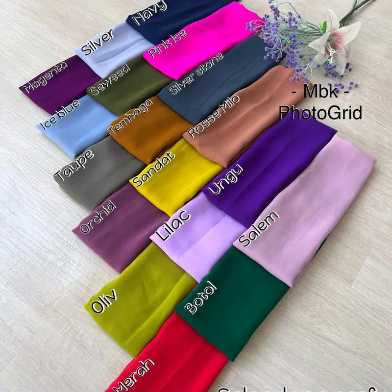 SELENDANG/ikat pinggang bahan nya sifon creff Hitam 3