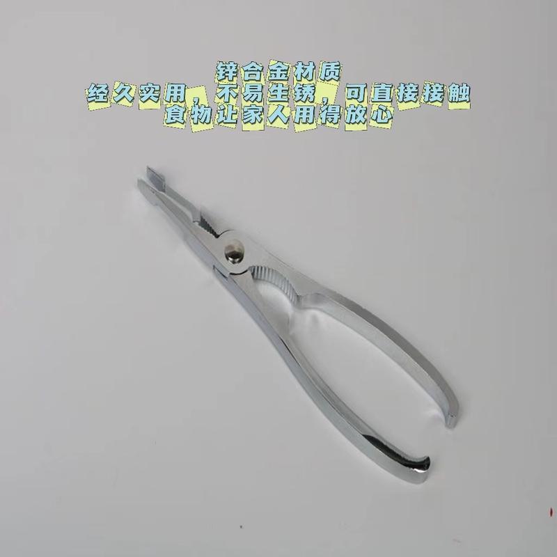Product Introduction of Zinc Alloy Crab Eating Tool Crab Leg Pliers Eight Crab Eating Clip Hairy Crab Pliers Mid-Autumn Festival Household Crab Peeling Pliers 5