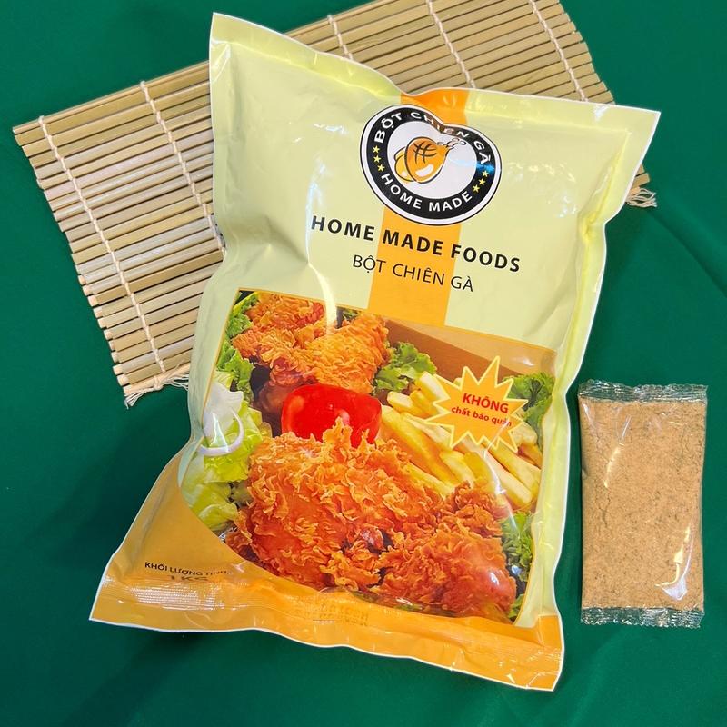 Bột chiên gà kfc home made foods gói 1kg ( tặng gia vị tẩm gà thơm ngon chuẩn vị)
