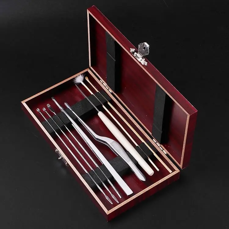 Bộ Lấy Ráy Tai Đa Năng 8 Món Chuyên Dụng Cho Salon Thép Không Gỉ An Toàn Cho Cả Gia Đình 4