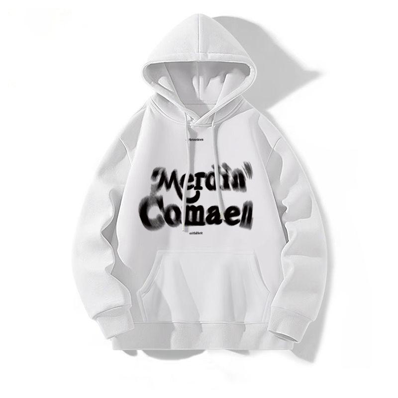 Áo Hoodie In Màu Đỏ Rượu Vang Phong Cách Hàn Quốc, Nặng 500G, Thiết Kế Đơn Giản, Đệm Nhung, Áo Dày, Thời Trang, Thích Hợp Cho Mùa Thu Và Mùa Đông, Hàng Mới Về Năm 2024 3