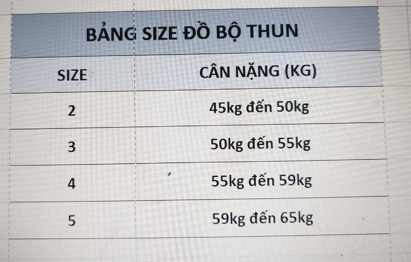 Product Introduction of 15-Đồ Bộ Dài Chất Liệu Thun ATY LOẠI 1 Cao Cấp Cho Nữ (Size 2-4) 45-62kg 0