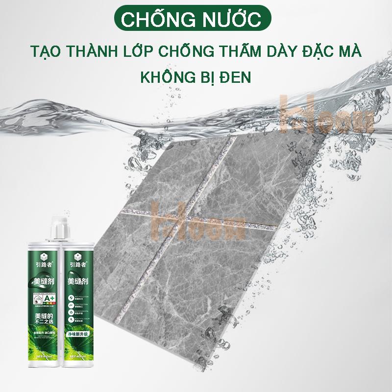 Keo chà ron 2 thành phần, keo chít mạch gạch chống thấm,nấm mốc,bám bẩn 400ml epoxy 3