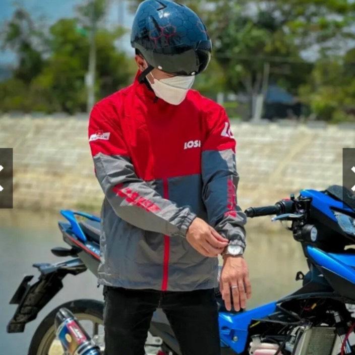 Product Introduction of Ao Khoác Dù Nam Nữ Vải 2 Lớp Phối Túi (Mã 02), Áo Khoác Chống Nắng In Logo Top Wonen 14