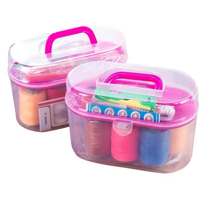 JS FASHION 10 In1 Sewing Kit Box Set Small Household Sewing Tools ...