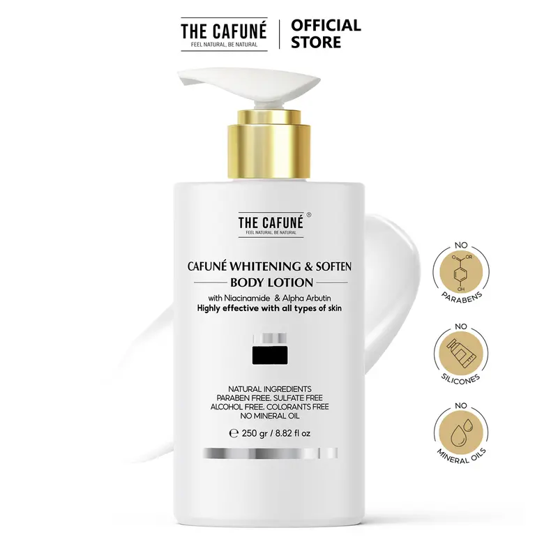 Kem Body Nâng Tone Hỗ Trợ Dưỡng Trắng Da The Cafuné 250gram Dưỡng Da Lotion Làm Đẹp Da Dưỡng Body Nữ 0