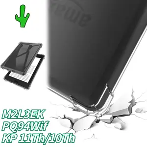 Casing Soft Case TPU Transparan Slim Untuk Kindle Paperwhite 11Th / 10Th M2L3Ek Pq94Wif