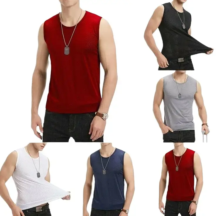PAKET 6 PCS KAOS YUKENSI POLOS SLIM-FITTING KATUN SANTAI DALAMAN PRIA Oblong Hitam Dewasa Atasan Cowok Distro  Keren  kutang dalam Singlet sangar rompi warna hitamn xxl lekbong ikspi 0