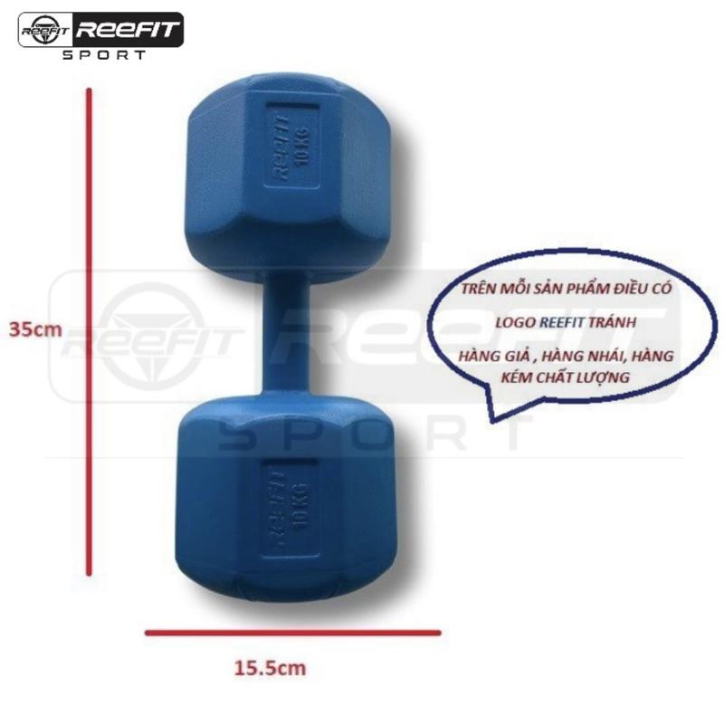 Vỏ tạ nhựa tay bát giác không ruột chưa nhồi (từ 6kg đến 12kg) 8