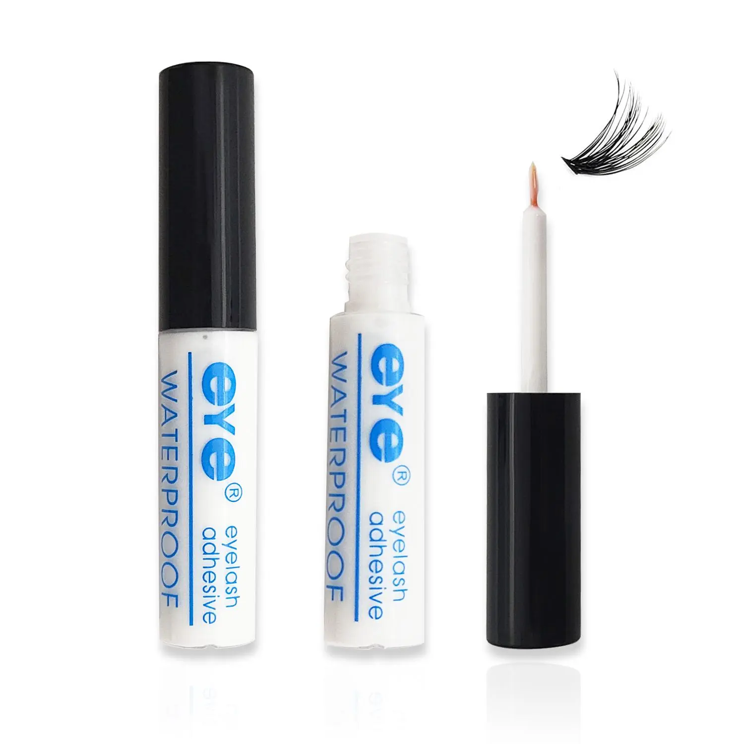 Strong Hold Quick Drying Eyelash Glue, Long Lasting Eyelash Adhesive for Eyelash Extensions, Eye Makeup Product for Women & Girls, Valentine's Day Gift, Lashes Clusters Glue