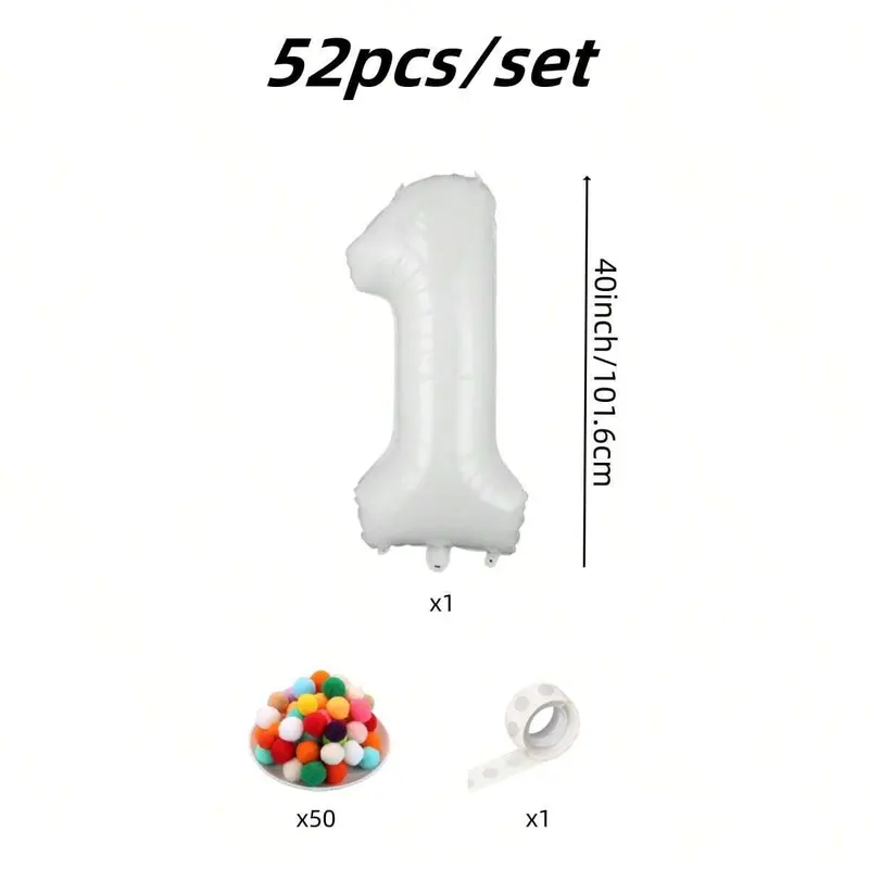 Number 22 Balloon, 1 Box Colorful Balloon, Birthday Decoration Scene, Anniversary, Theme Party, Outdoor Party Photography Props, Party Decoration Supplies 1