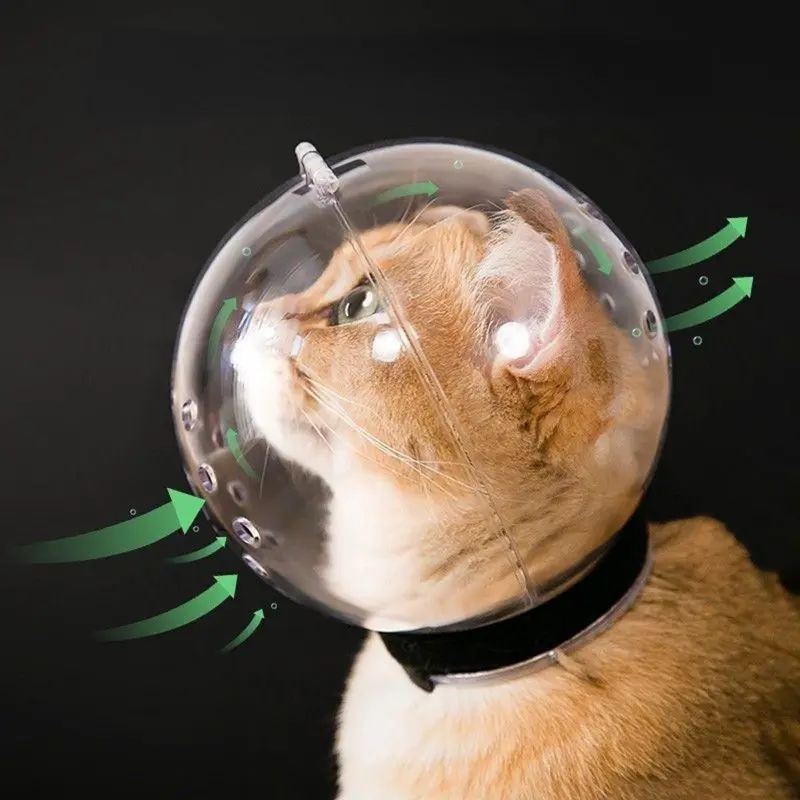 Pelindung Kepala Kucing/Pelindung Kepala Kucing Penutup Kucing Anti Gigitan/Perawatan dan Perawatan 7