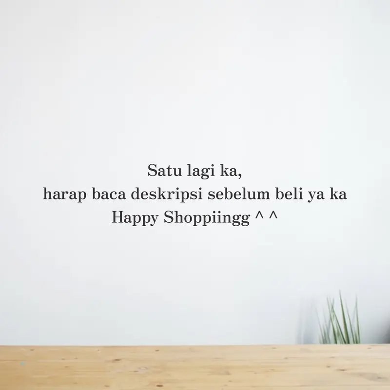 Hiasan Dinding Dekorasi Kamar Huruf Wall Decor Aesthetic - AYU 3
