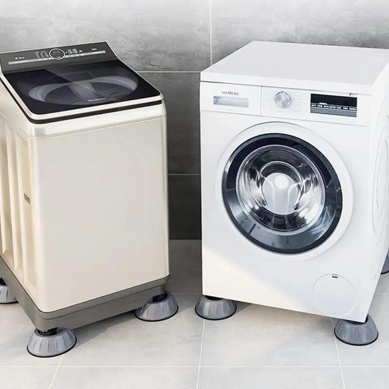 Product Introduction of Anti Vibration Pads Washing Machine Rubber Feet Legs Mat Anti-vibration Pad Universal Noise Reducing Leg Base for Furniture 12