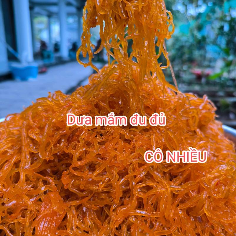  HỦ 1KG DƯA MẮM ĐU ĐỦ CÔ NHIỀU đã trộn sẵn gia vị vừa ăn có nước mắm cốt thơm ngon đậm vị không cay. 