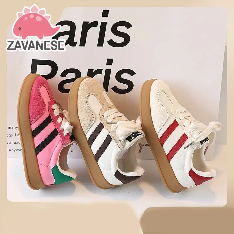 Zavanese Shoes - Sepatu Sneakers Model Strip Garis Dua Fashion A216-A217 0