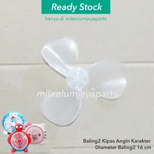 Baling Baling Kipas Angin Karakter ( SANEX, Welhome, dll ) / Baling Baling Kipas Angin Kecil / Alat Sparepart Kipas Angin