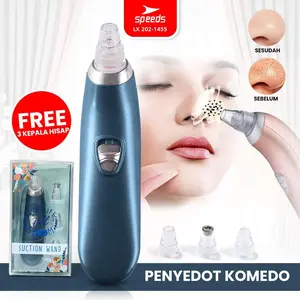 SPEEDS Alat Penyedot Komedo Elektrik Beauty Kecantikan Blackhead Remover Pembersih Jerawat Wajah 202-1455