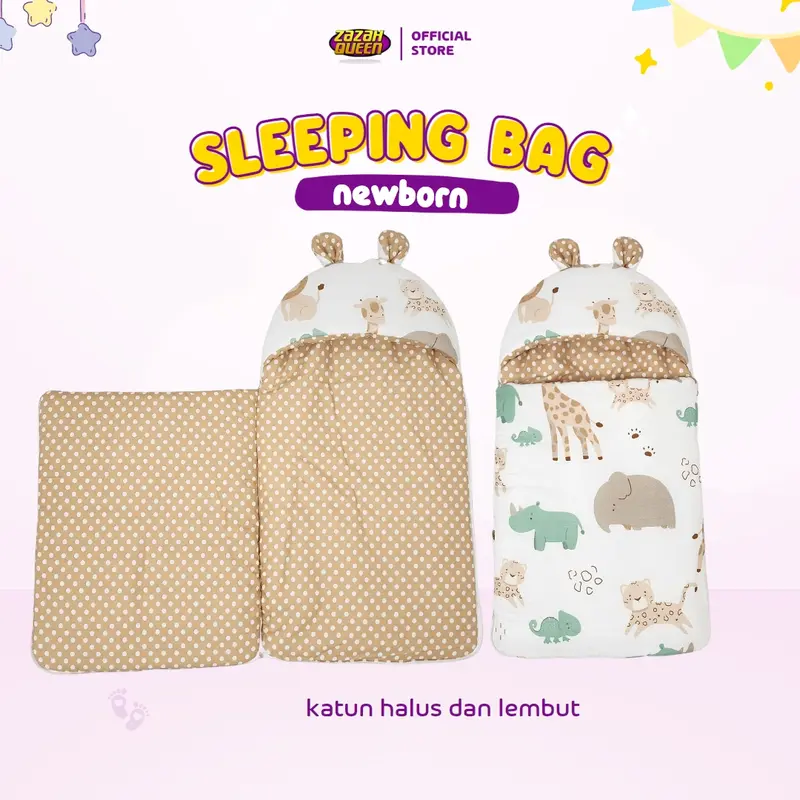 Sleeping Bag Bayi / Selimut Bayi / Kantong Tidur Baby Newborn 1