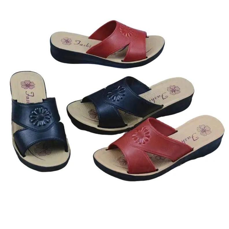 (BIGSIZE 36-41) Dép bà già, dép nhựa nút cho mẹ 0