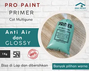 PRO PAINT Cat Primer Cat multiguna anti air dan mengkilap glossy banyak pilihan warna 1Kg