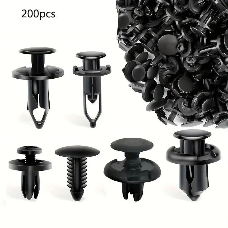Mixed Car Bumper Clip, Universal Car Bumper Fastener for Toyota, Ford, GM, Honda, Assembly & Disassembly Tools for Car Repair, Automotive, Vehicle, Replacement