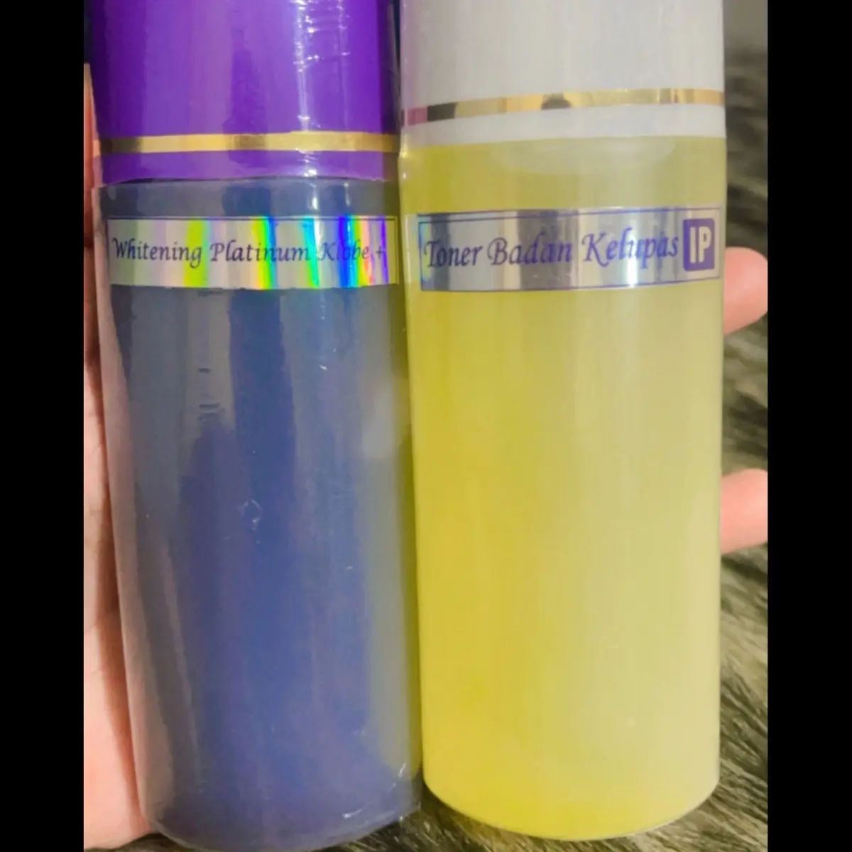 Paket handbody lotion ungu dan toner badan IP