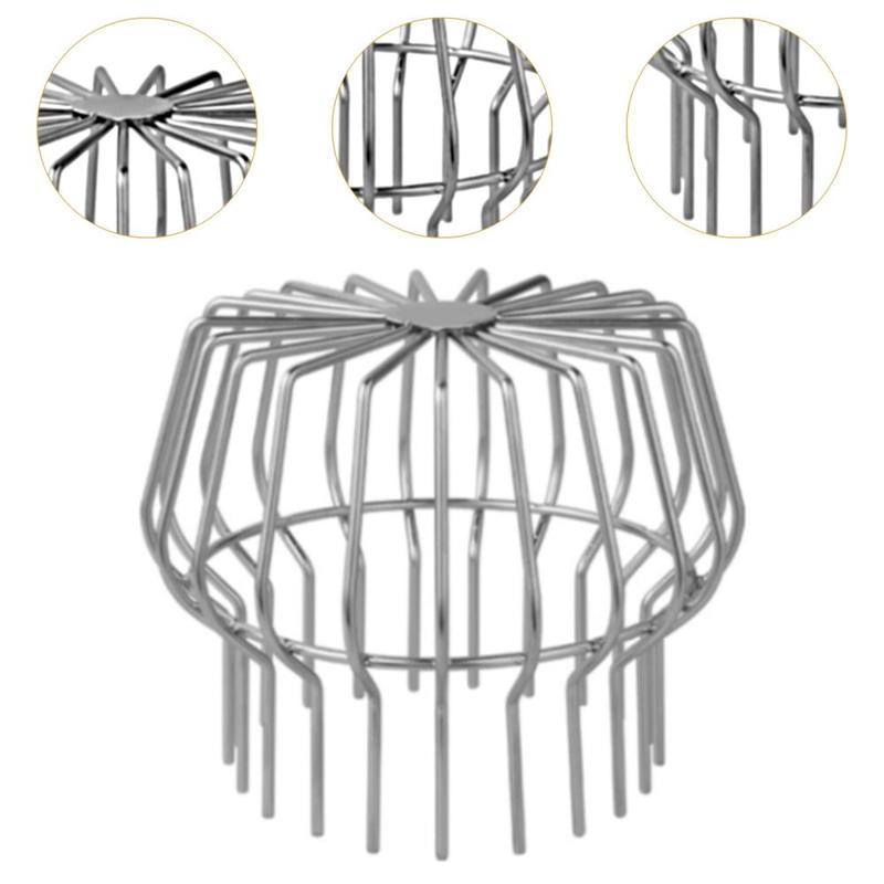 Product Introduction of Outdoor Filter Strainer, Gutter Leaf Guard Yard Downspout Strainer, Drainage Stop Leaves Debris Outdoor Roof Drain Cover 1