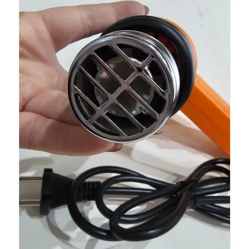 Máy khò nhiệt 2000W KAPUSI Japan, nhựa cao cấp, Đầu nòng inox 304 chỉnh nhiệt 1
