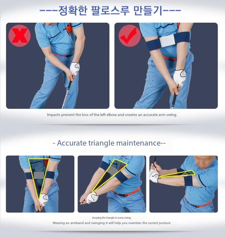 Product Introduction of [PGM] Golf Practice Products Beginner Golf Action Corrector Hand Action Brace Jzq005 14