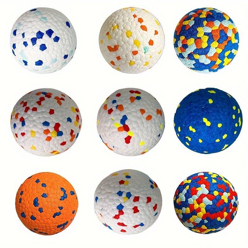 Product Introduction of Random Color Polka Dot Pattern Dog Chew Toy, Interactive Dog Toy, Durable Dog Teething Toy, Pet Chew Ball Toys, Dog & Cat Accessories 3