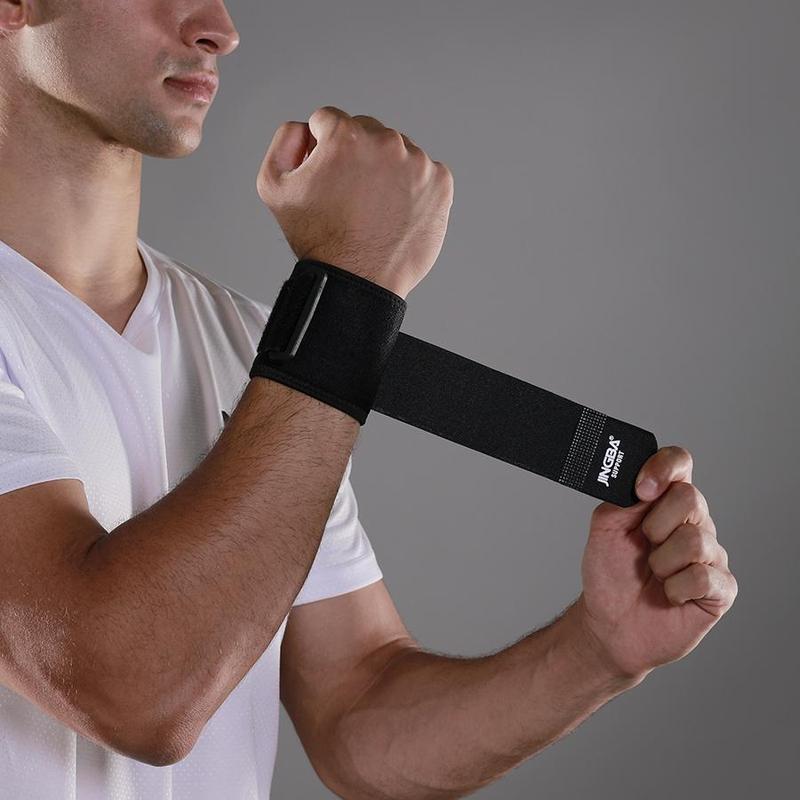 Product Introduction of Adjustable Breathable Wrist Support Wrap for Basketball Weightlifting, 1 Count Protective Gear for Sports, Christmas Gift 11