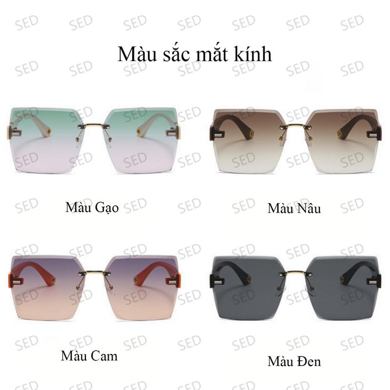 Kính râm đổi màu cho nữ - Thời trang phiên bản Hàn Quốc bảo vệ mắt, phong cách chống tia cực tím, cá tính, sang trọng S80088 1