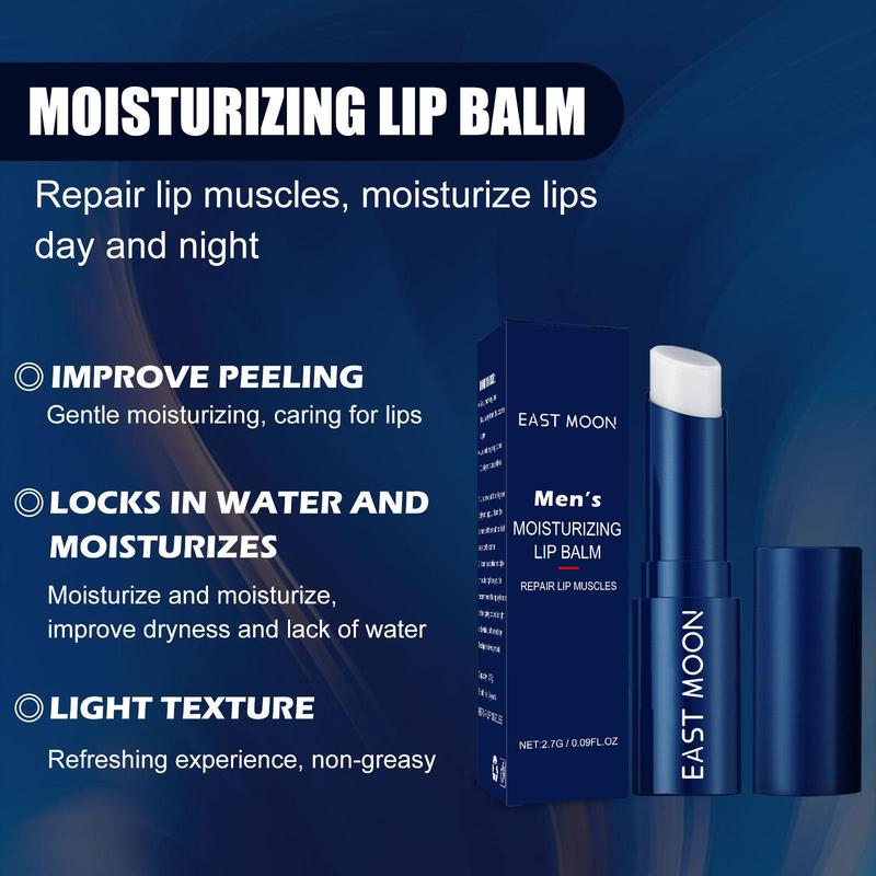Product Introduction of Men's Moisturizing Lip Balm, Hydrating & Nourishing Lip Stick, Lip Moisturizer, Plumping Lip Cream Wand Suitable for Dry & Cracked Lips 2