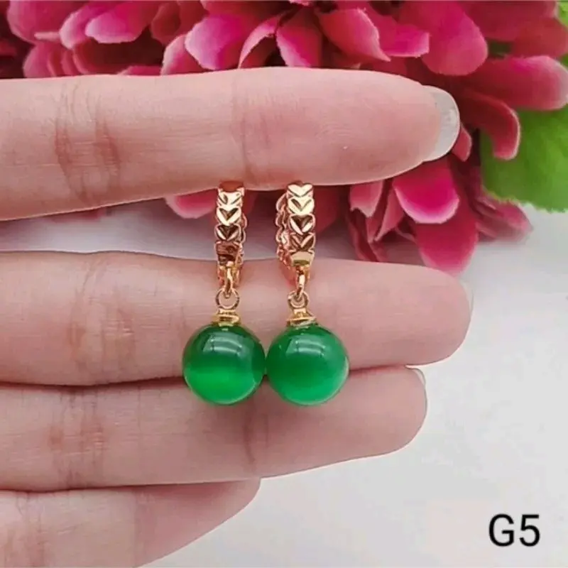 anting lapis emas awet lapis emas terlaris gold jade 1