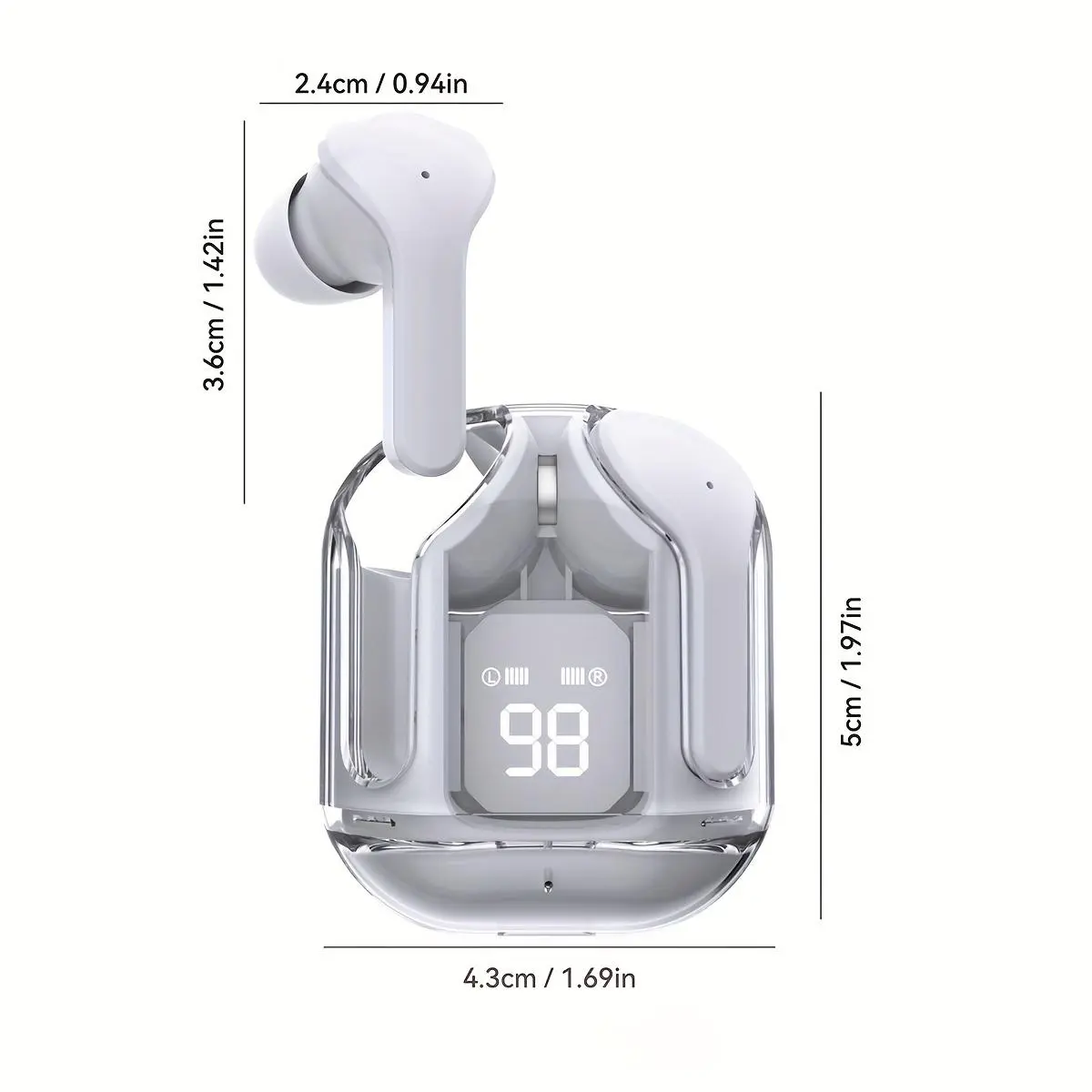 In-ear Design Wireless Audio Earbuds Electronic Device, 1 Piece ...