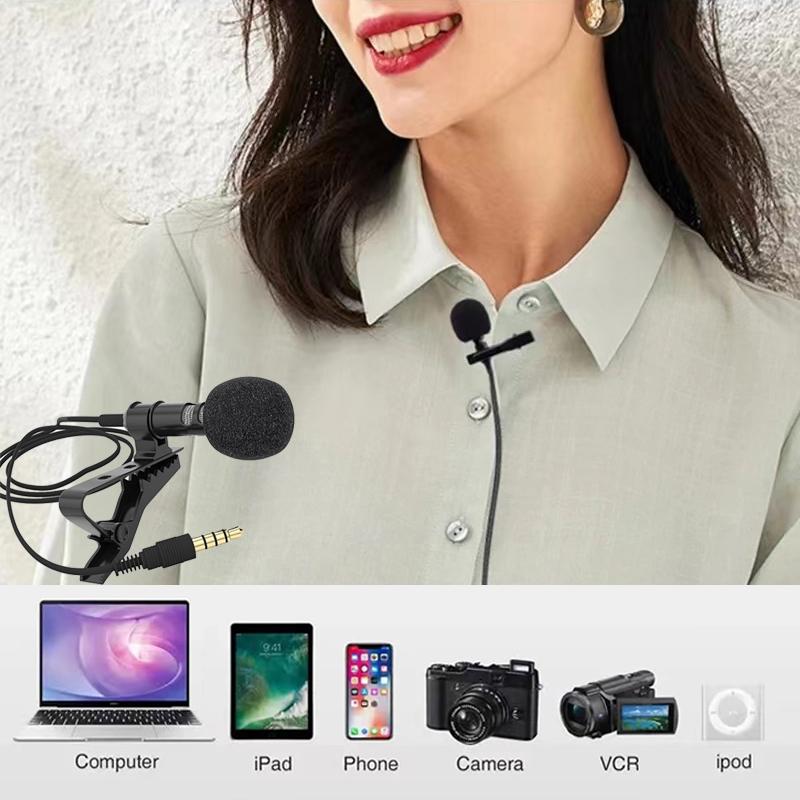 2024 New Lavalier Microphone Mini Portable Small Microphone Live ...
