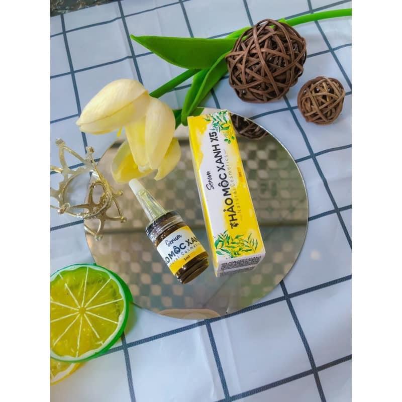 Serum Thảo Mộc Xanh X5 Dưỡng Da Skincare Làm Đẹp Da