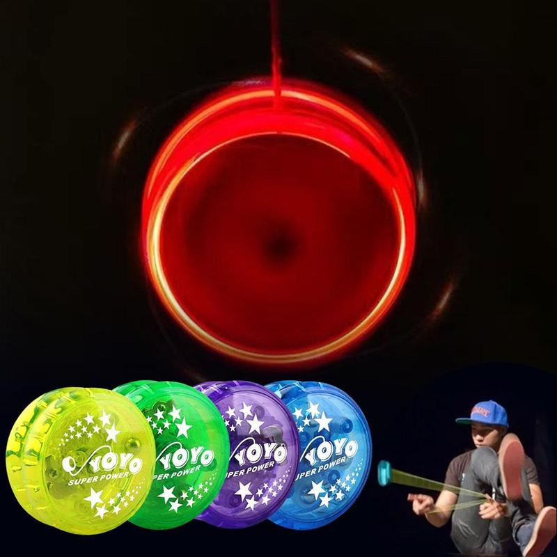 Product Introduction of Children Glowing Yoyo Colorful YoYo With Lights Classic Toy Light Up Balls Intelligence A2B9 11