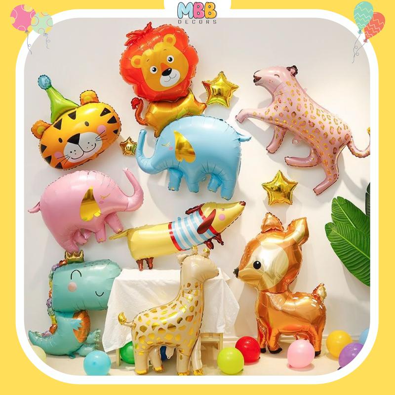 Tổng Hợp Bong Bóng Bay Hình Con Thú, Nhiều Loại Động Vật Trang Trí Sinh Nhật Cho Bé