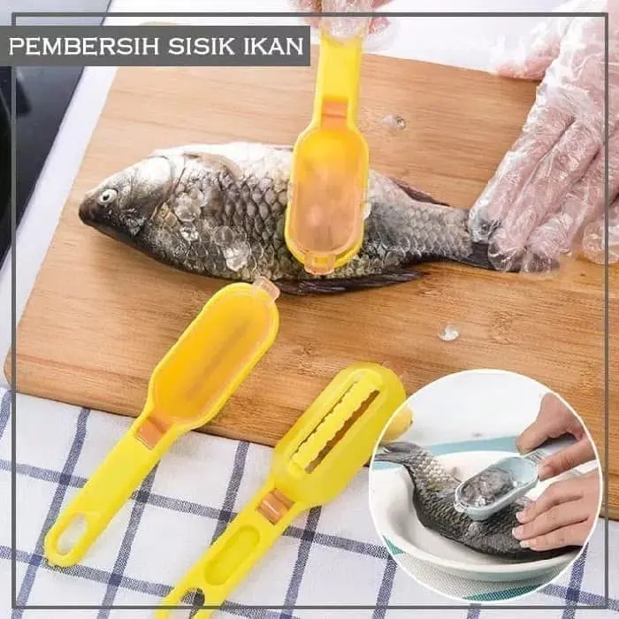 pembersih sisik ikan plastik 0