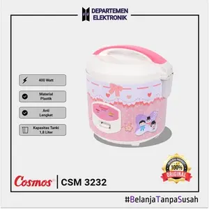 Cosmos CRJ 3232 – Magic Com / Rice Cooker 1.8 Liter Nonstick