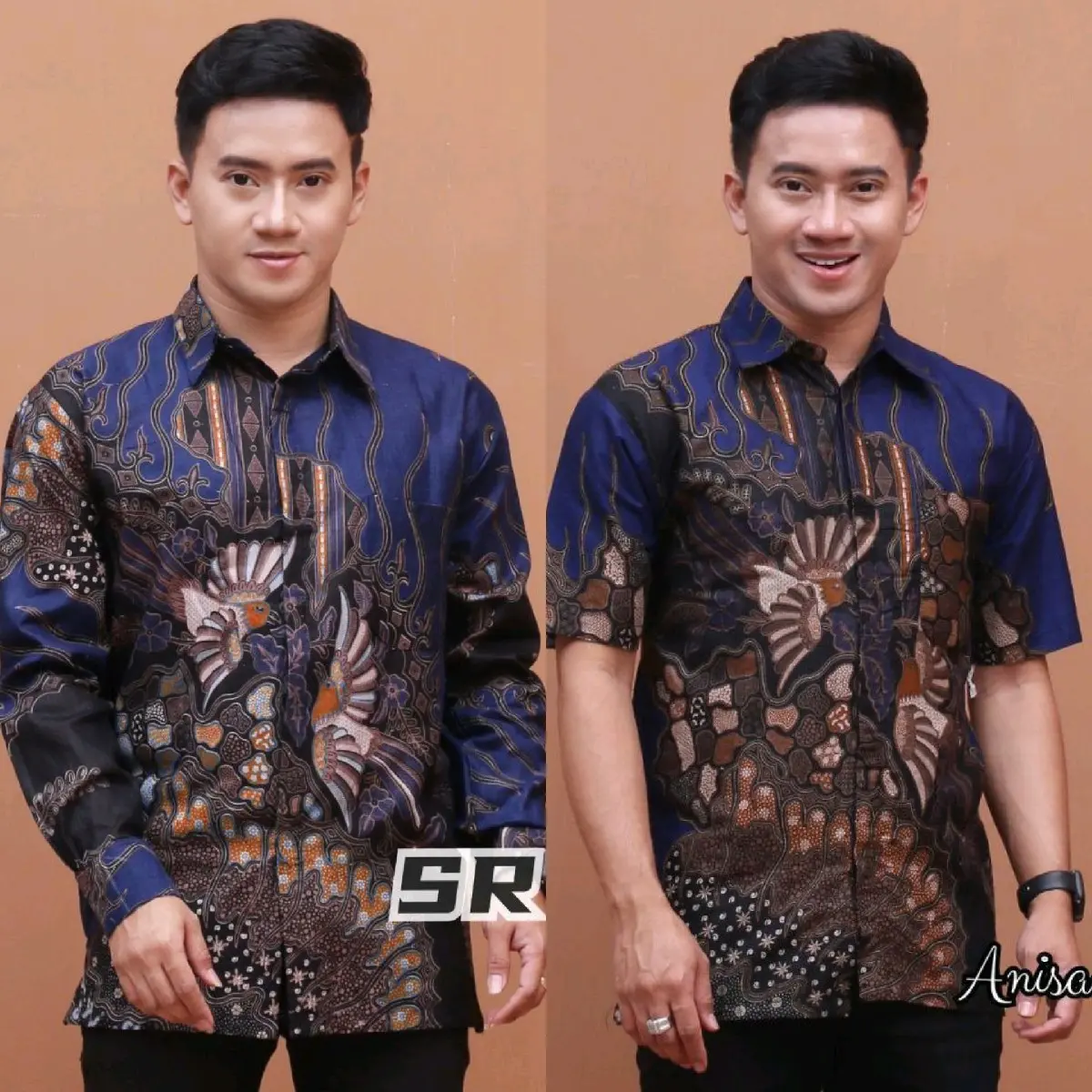 Kemeja Batik Pria Lengan Panjang Pendek Motif Bahan Adem Murah Berkualitas