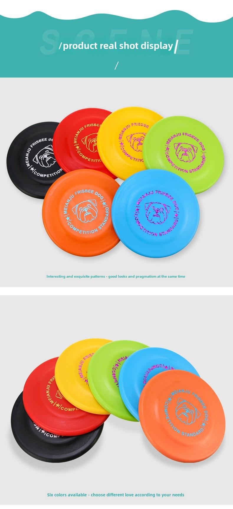 Product Introduction of Pet Training Frisbee, Durable Chew-Resistant Frisbee, Pet Toy Disc, Dog Training Disc, Floating Throwing Toy 18