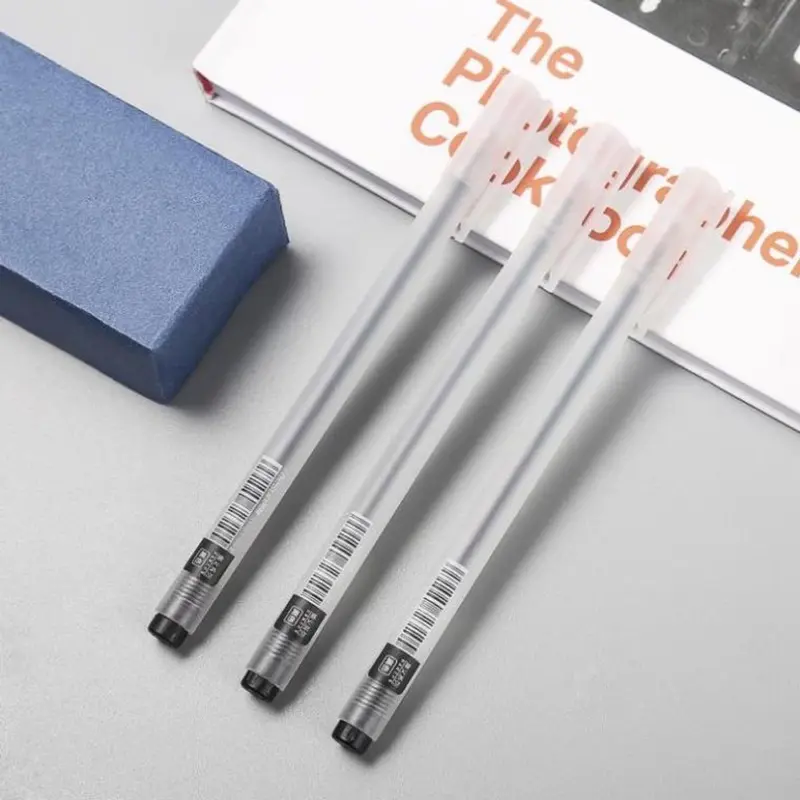 Bút gel vỏ nhám ngòi 0.5mm bút bi nước nhanh khô cao cấp bút mực gel viết trơn văn phòng phẩm 5