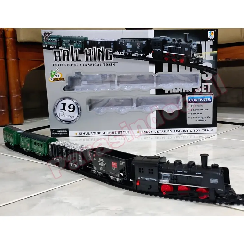 Mainan Kereta Api Rail King Ukuran Besar - Kereta Api Edukatif 5