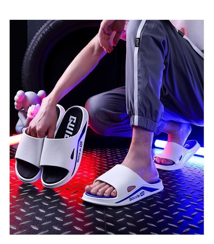 Product Introduction of Slippers Men's Summer Thick Bottom Super Soft Refined Outdoor Household Bathroom Bath Summer Sandals Sandals Women's Sandals 18
